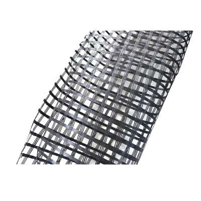 High-quality Warp knitting polyester geogrid for construction