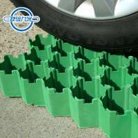 High quality HDPE plastic grass grid pavers used in parking garden