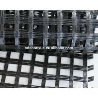 Fiberglass geogrid